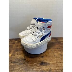 Baby PUMA High Tops SZ 4 Ralph Sampson Toddler Basketball Shoes Sportswear